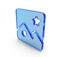 Glass Favorite Image Icon PNG & PSD Images