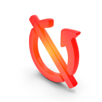No Refund Symbol Glowing PNG & PSD Images