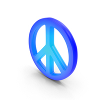 Peace Symbol Glowing PNG & PSD Images