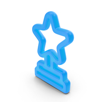 Star Award Symbol Glowing PNG & PSD Images