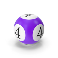 Bingo Ball 4 PNG & PSD Images