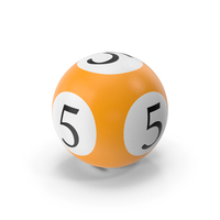 Bingo Ball 5 PNG & PSD Images