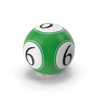 Bingo Ball 6 PNG & PSD Images