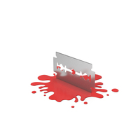 Razor And Blood PNG & PSD Images