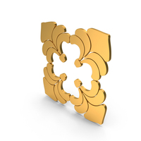 Box Border Frame Design Gold PNG & PSD Images