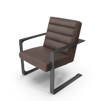 Holly Hunt Delta Lounge Chair PNG & PSD Images