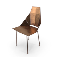 Blu Dot Chair Copper PNG & PSD Images