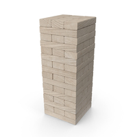 Wooden Block Game Tower PNG & PSD Images