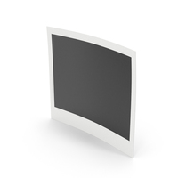 Curved Photocard PNG & PSD Images