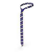 Classic Striped Necktie PNG & PSD Images