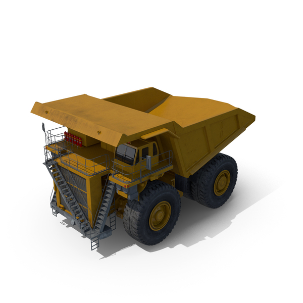 Heavy Duty Mining Dump Truck PNG & PSD Images
