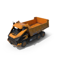 Autonomous Electric Dump Truck XCMG Dirty PNG & PSD Images