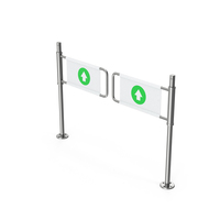 Supermarket Access Control Swing Gates PNG & PSD Images