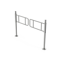 Steel Access Control Gates PNG & PSD Images