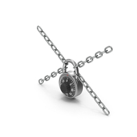 Chained Combination Padlock PNG & PSD Images