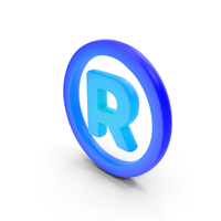 Registered Symbol Glowing PNG & PSD Images