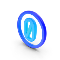 Slashed Zero Symbol PNG & PSD Images
