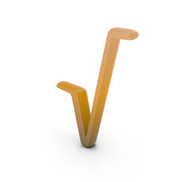 Square Root Match Symbol PNG & PSD Images