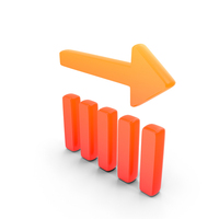 Stable Graph Symbol Glowing PNG & PSD Images