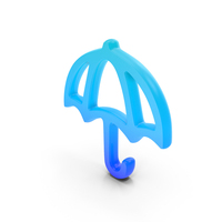 Umbrella Line Symbol PNG & PSD Images