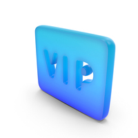 VIP Card Symbol Glowing PNG & PSD Images