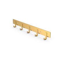 Gold Wall Hanger PNG & PSD Images