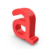 Lowercase Letter A PNG & PSD Images