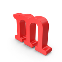Lowercase Letter M PNG & PSD Images