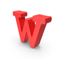 Lowercase Letter W PNG & PSD Images