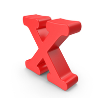 Lowercase Letter X PNG & PSD Images