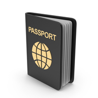 Cartoony Passport PNG & PSD Images