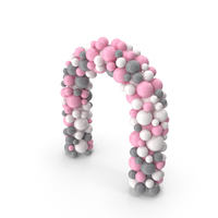 Balloon Arch Garland PNG & PSD Images