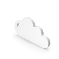 Cloud Icon White PNG & PSD Images