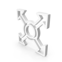Downloads Expand Icon White PNG & PSD Images