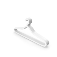 Cloth Hanger Icon White PNG & PSD Images