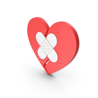 Heal Heart Icon White PNG & PSD Images