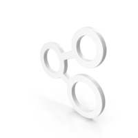 White Share Outline Icon PNG & PSD Images