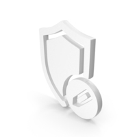 White Shield Edit Icon PNG & PSD Images