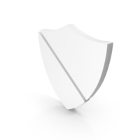 Security Shield Icon White PNG & PSD Images