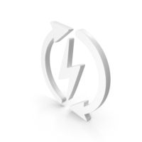 Renewable Energy Icon White PNG & PSD Images