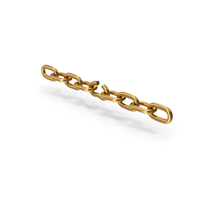 Gold Broken Chain PNG & PSD Images