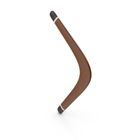 Boomerang Dark Wood PNG & PSD Images