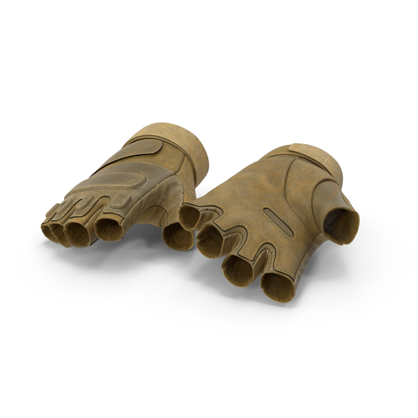 Tactical Fingerless Gloves PNG & PSD Images
