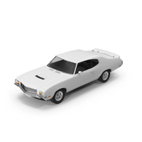 Muscle Car White PNG & PSD Images
