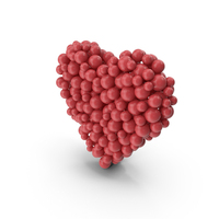 Heart Balloon Decoration PNG & PSD Images