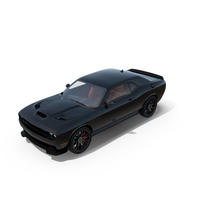 Dodge Challenger SRT Simple Interior PNG & PSD Images
