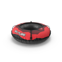 Inflatable Snow Tube Red PNG & PSD Images