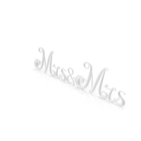 Monochrome Mrs & Mrs PNG & PSD Images