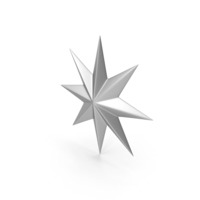 Silver Star PNG & PSD Images