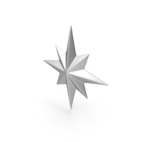Silver Star PNG & PSD Images